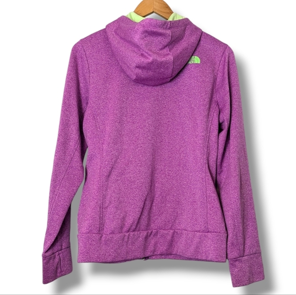 The North Face Full Zip Hoodie in Y2K Pink and Green: Women's Medium - Picture 4 of 10